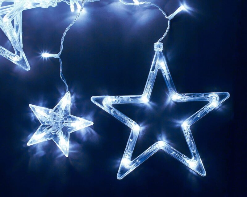 LED "Žvaigždės", šaltai baltos - Image 3