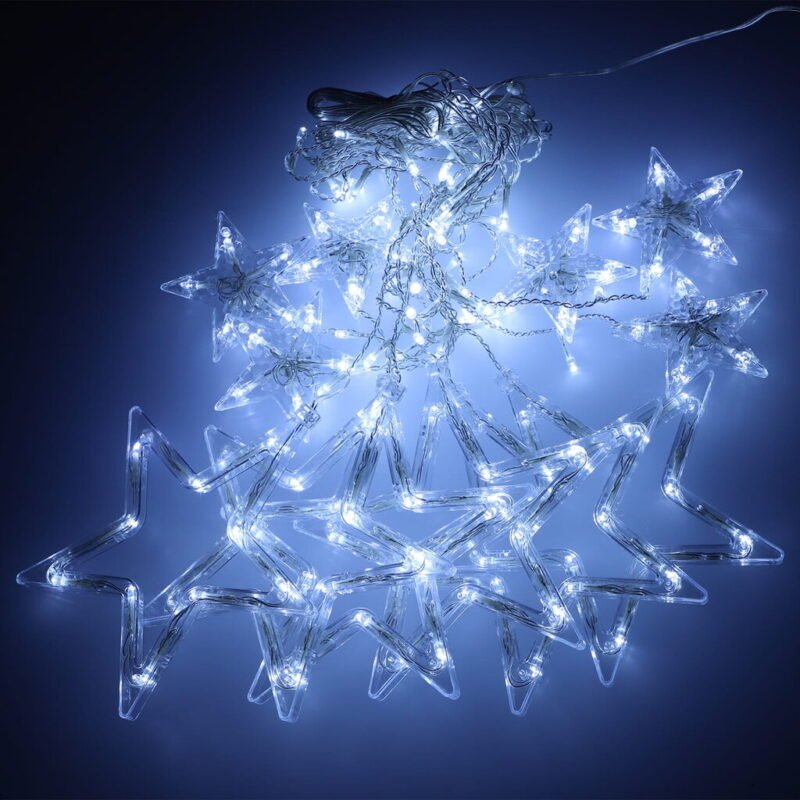LED "Žvaigždės", šaltai baltos