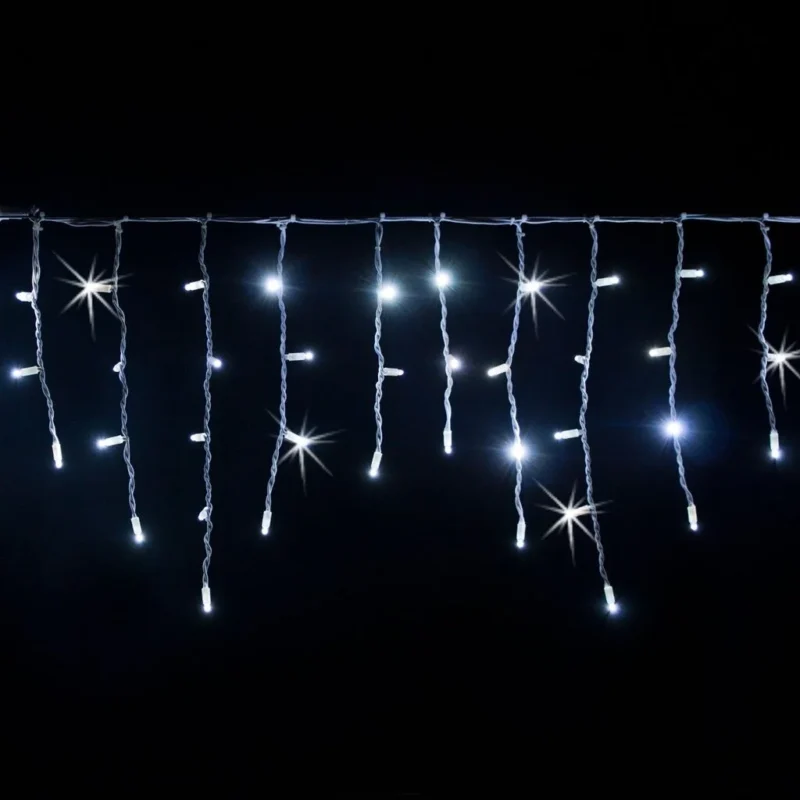 300 LED Varvekliai su Blykstės funkcija, šaltai balti - Image 4