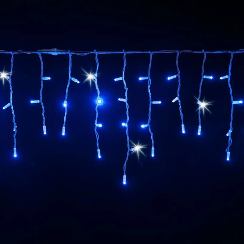 500 LED Varvekliai su Blykstės funkcija, mėlyni - Image 3