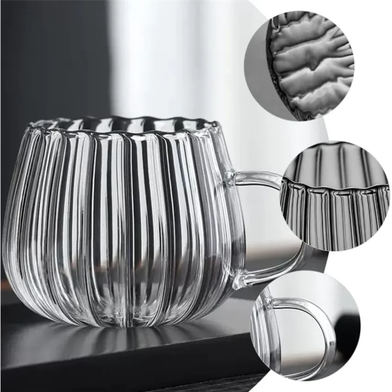 Puodelis su banguotomis sienelėmis, 400 ml - Image 6