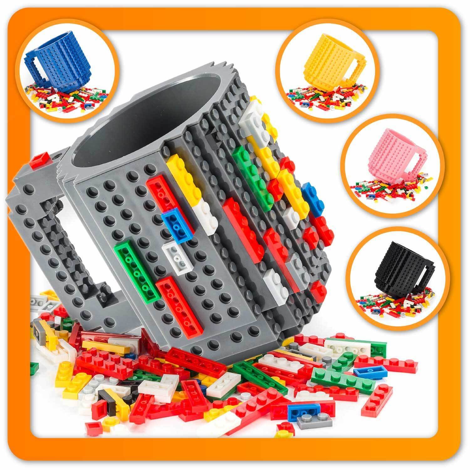 Kūrybinis puodelis, skirtas Lego kaladėlėms, 350 ml