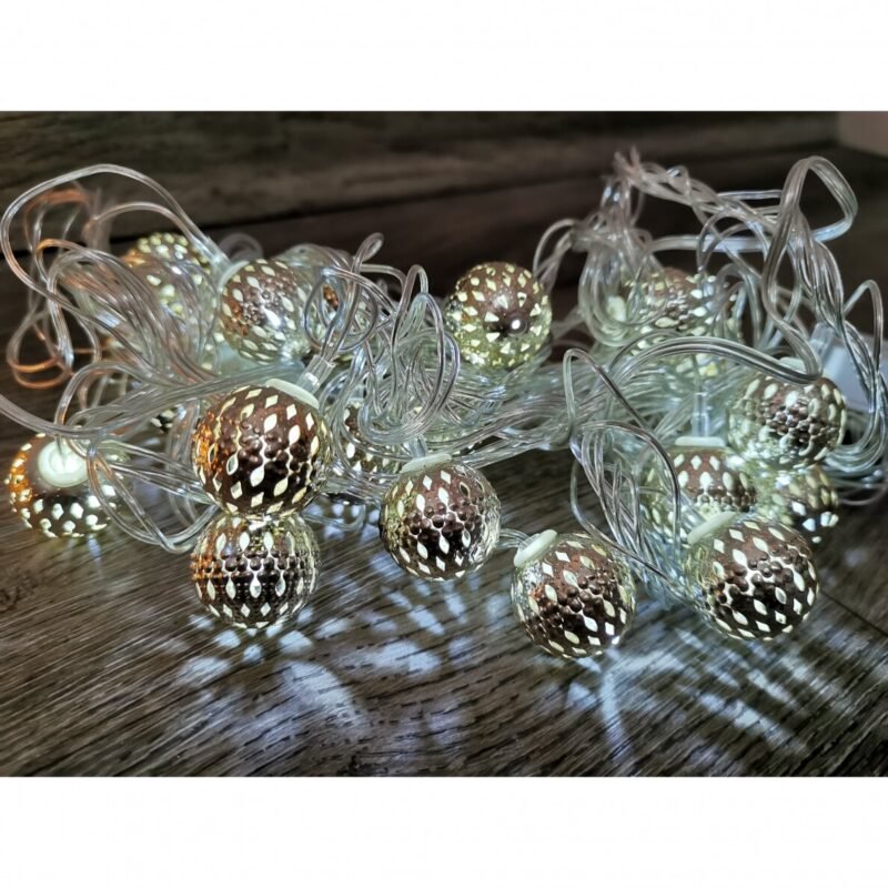LED Kamuoliukai, šaltai balti - Image 4