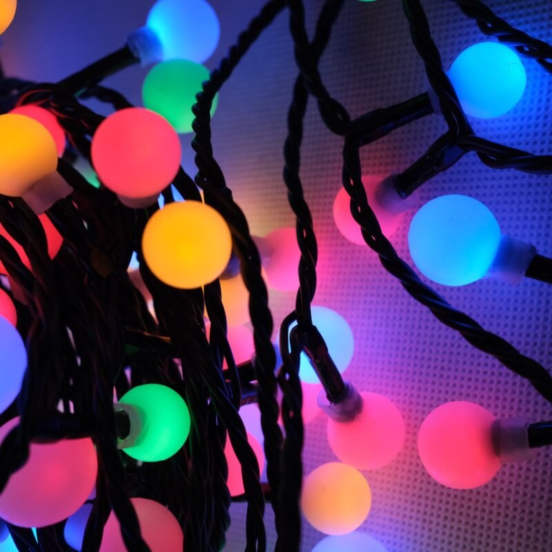 80 LED Girlianda "Burbuliukai"