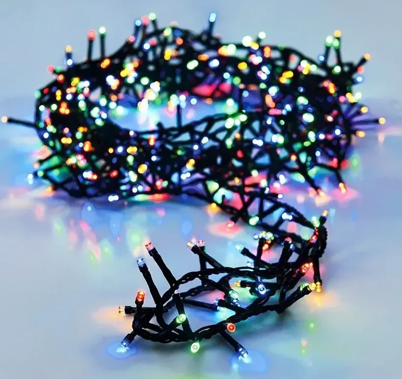 300 LED Girlianda, įvairiaspalvė