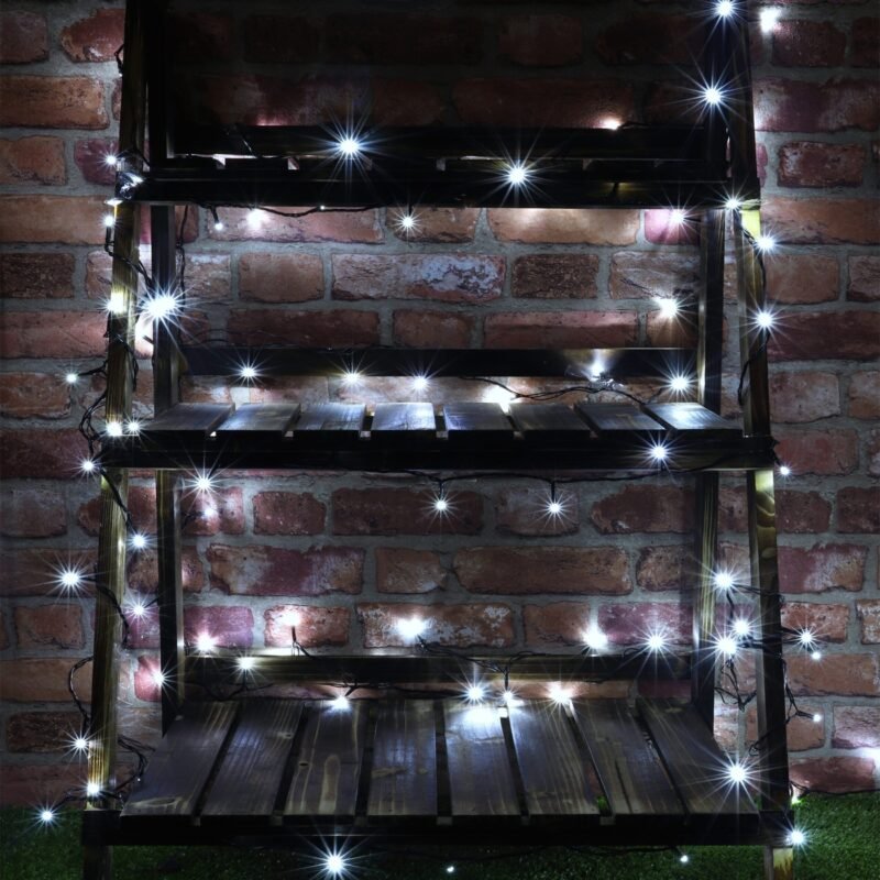 200 LED Girlianda, šaltai balta - Image 7