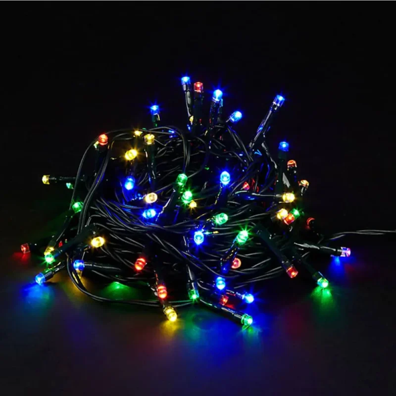 100 LED Girlianda, įvairiaspalvė