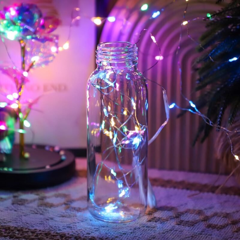 20 LED Vielinė Girlianda, spalvota - Image 7