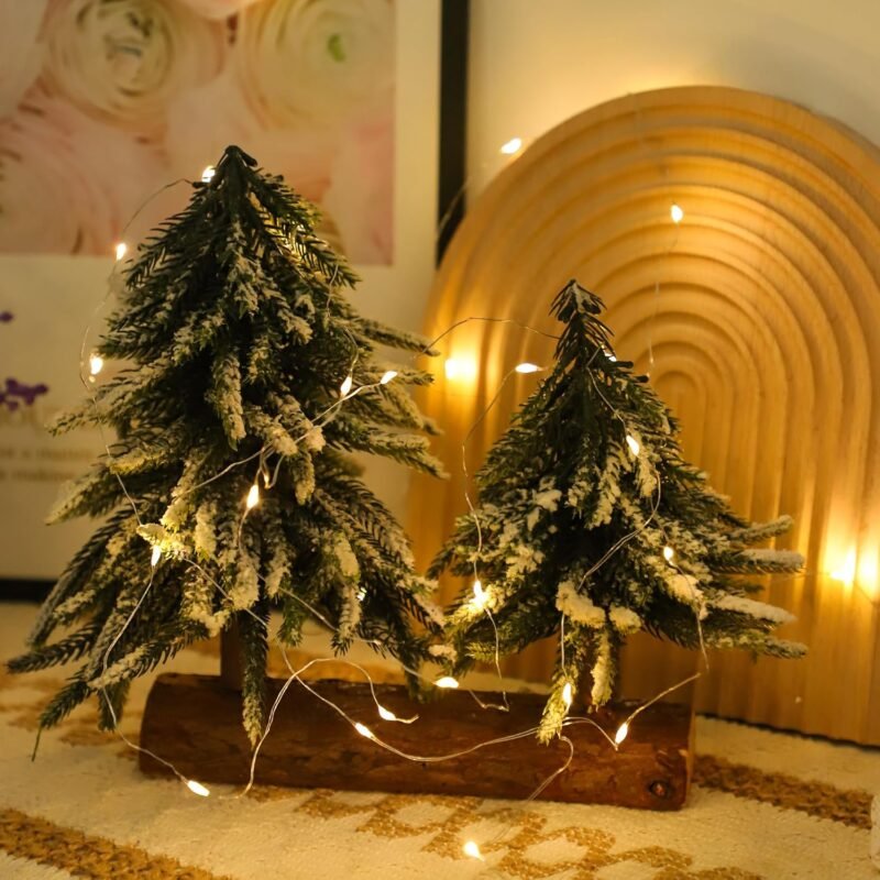 20 LED Vielinė Girlianda, šiltai balta - Image 4
