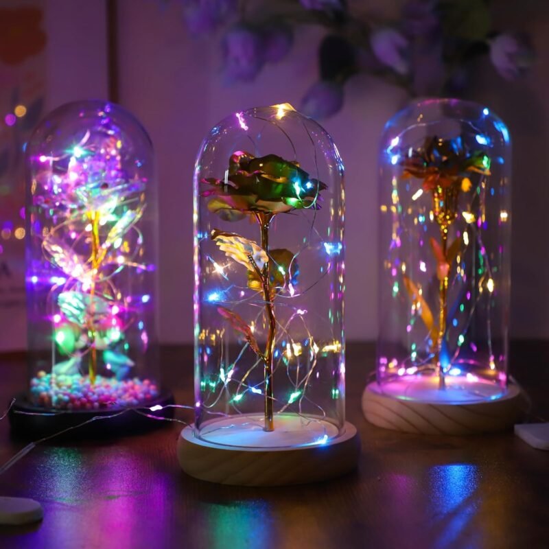 20 LED Vielinė Girlianda, spalvota - Image 8