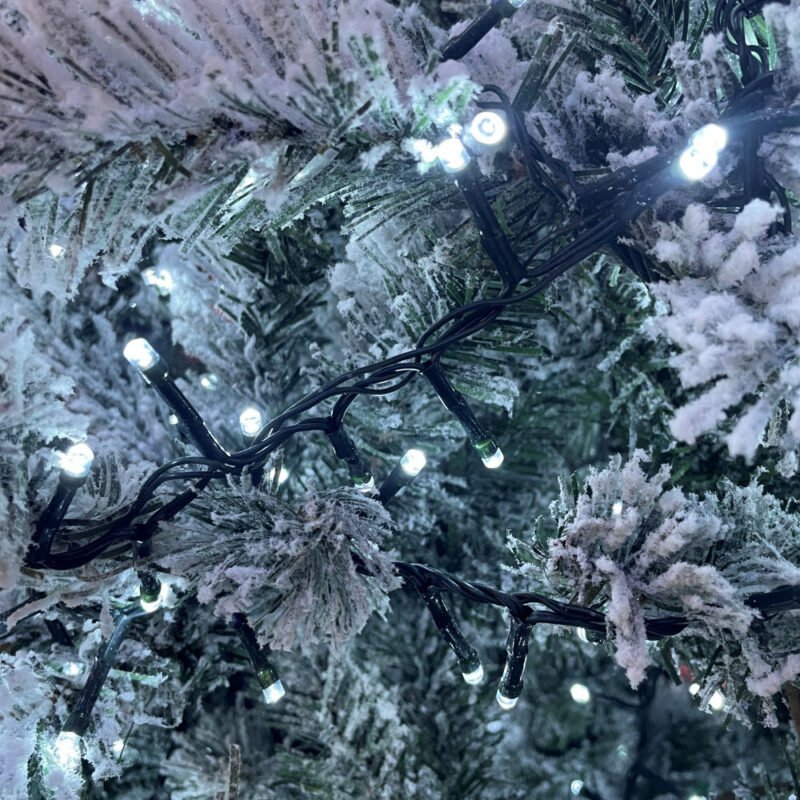 200 LED Girlianda, šaltai balta - Image 6