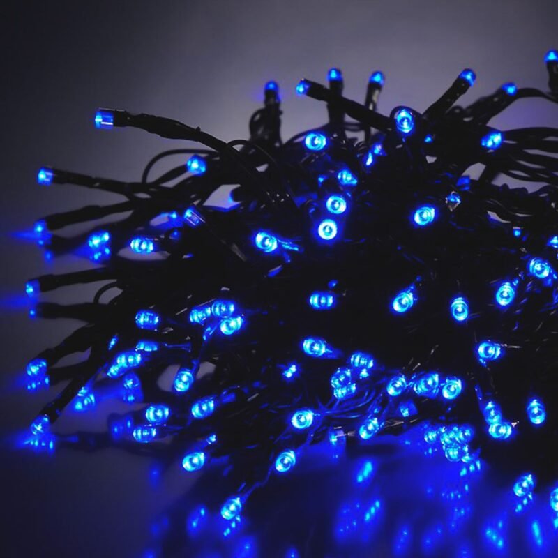 300 LED Girlianda, mėlyna