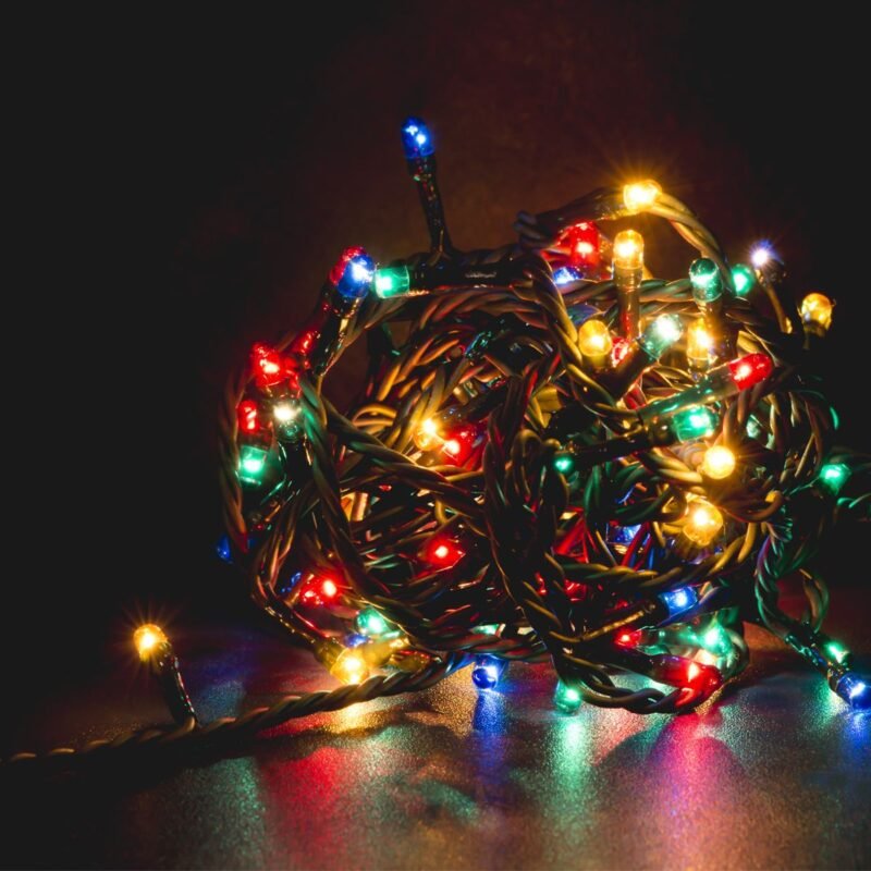 100 LED Girlianda, įvairiaspalvė - Image 2