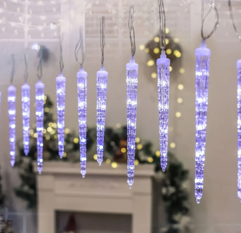 190 LED Deimantiniai Varvekliai, šaltai balti - Image 2