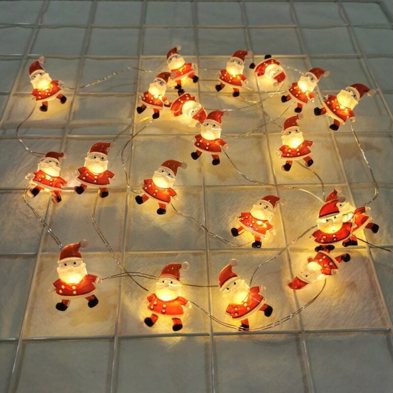 20 LED Girlianda "Kalėdų seneliai"