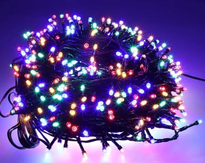 500 LED Girlianda, įvairiaspalvė