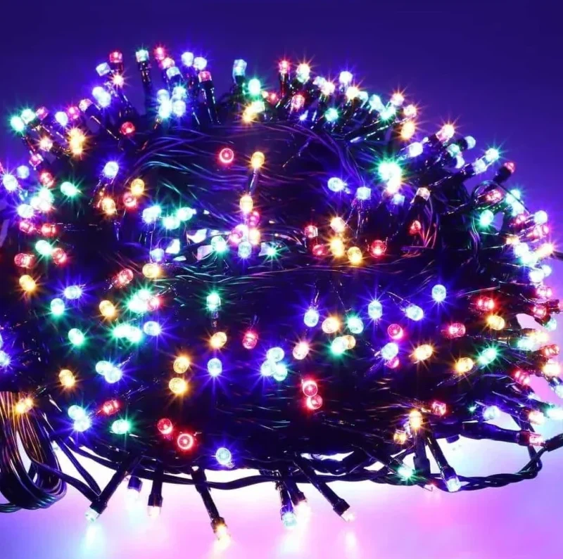 500 LED Girlianda, įvairiaspalvė