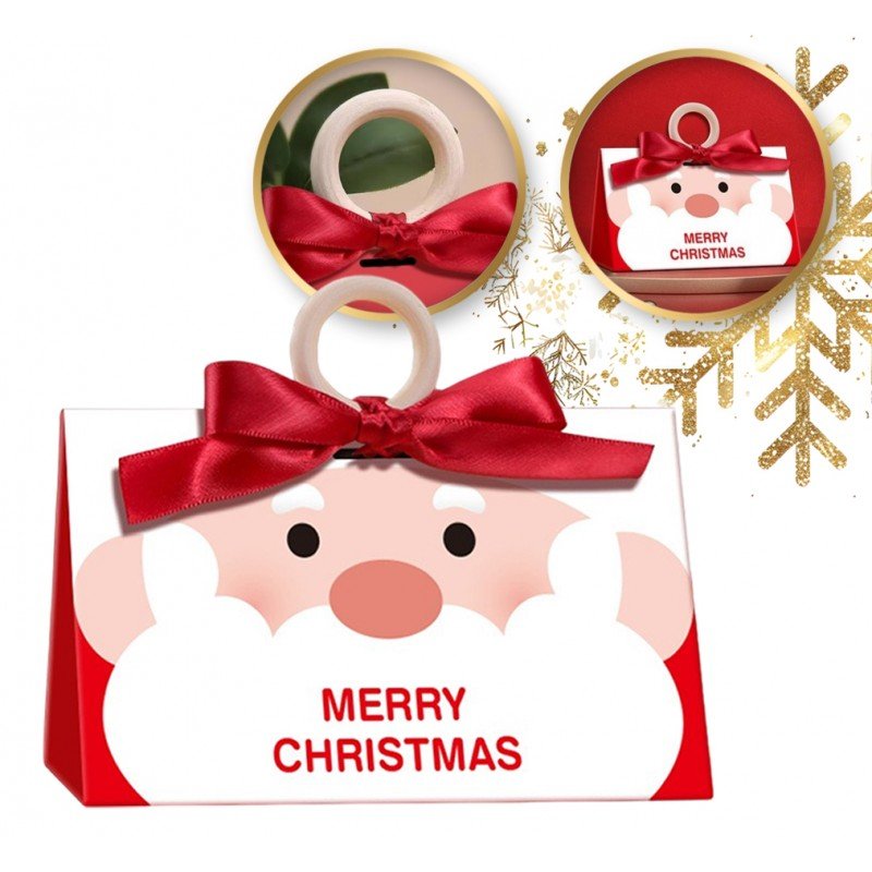 Dovanų dėžutė "Merry Christmas", raudona