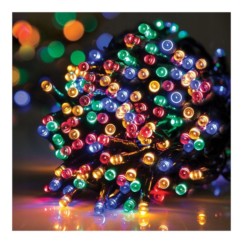 400 LED Girlianda, įvairiaspalvė