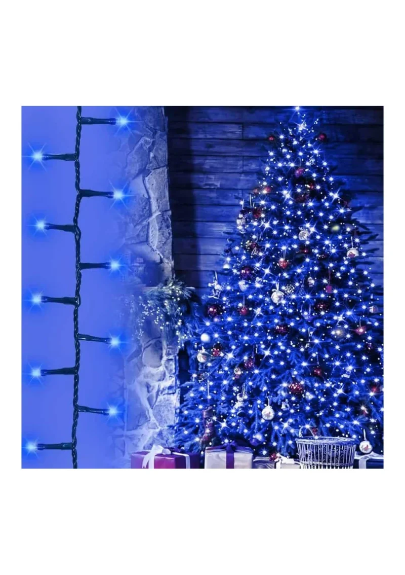 300 LED Girlianda, mėlyna - Image 4