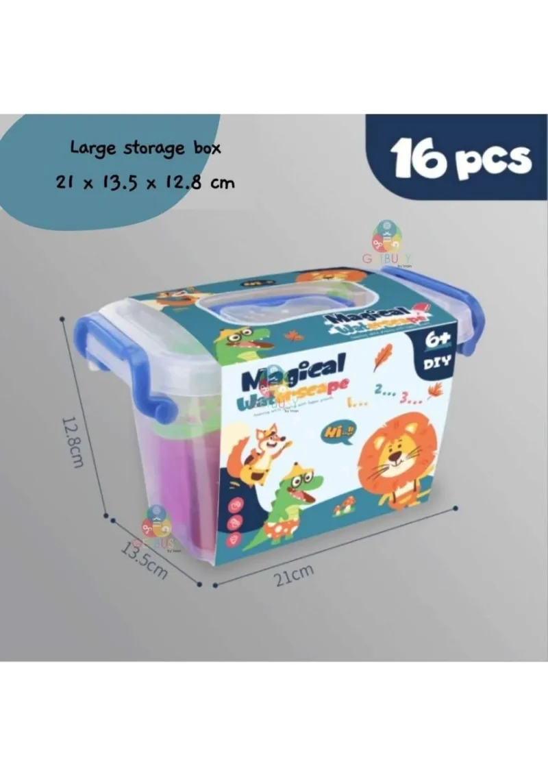 Kūrybinis rinkinys Aqua Gelz, 16 dalių - Image 2