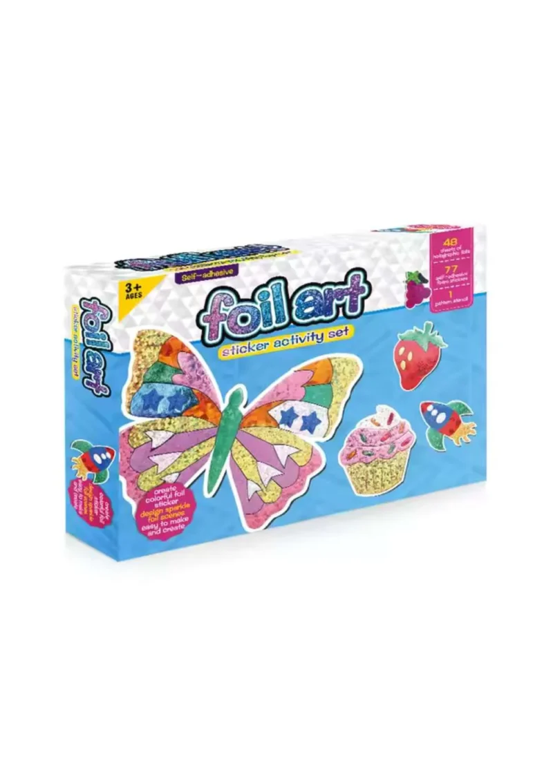Kūrybinis žaidimas "Foil Art"