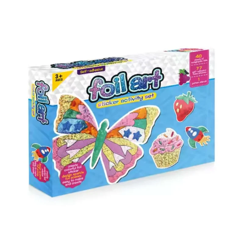 Kūrybinis žaidimas "Foil Art"