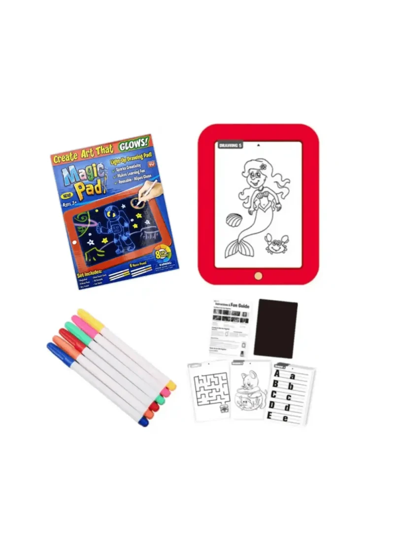 "Magic Pad" šviečianti piešimo lenta
