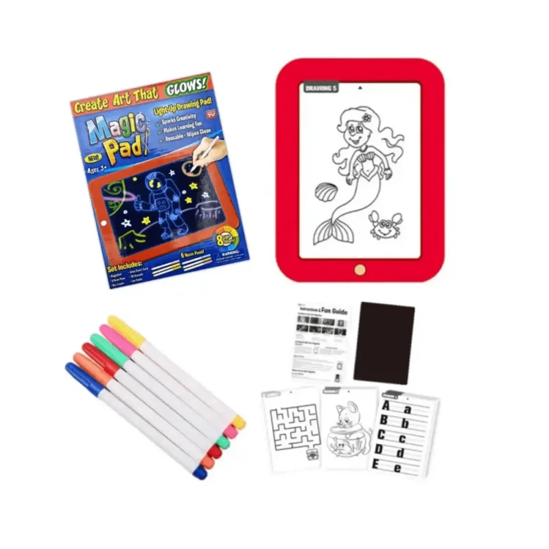 "Magic Pad" šviečianti piešimo lenta