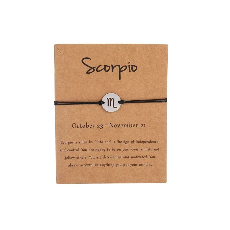 Apyrankė su zodiako ženklu Skorpionas