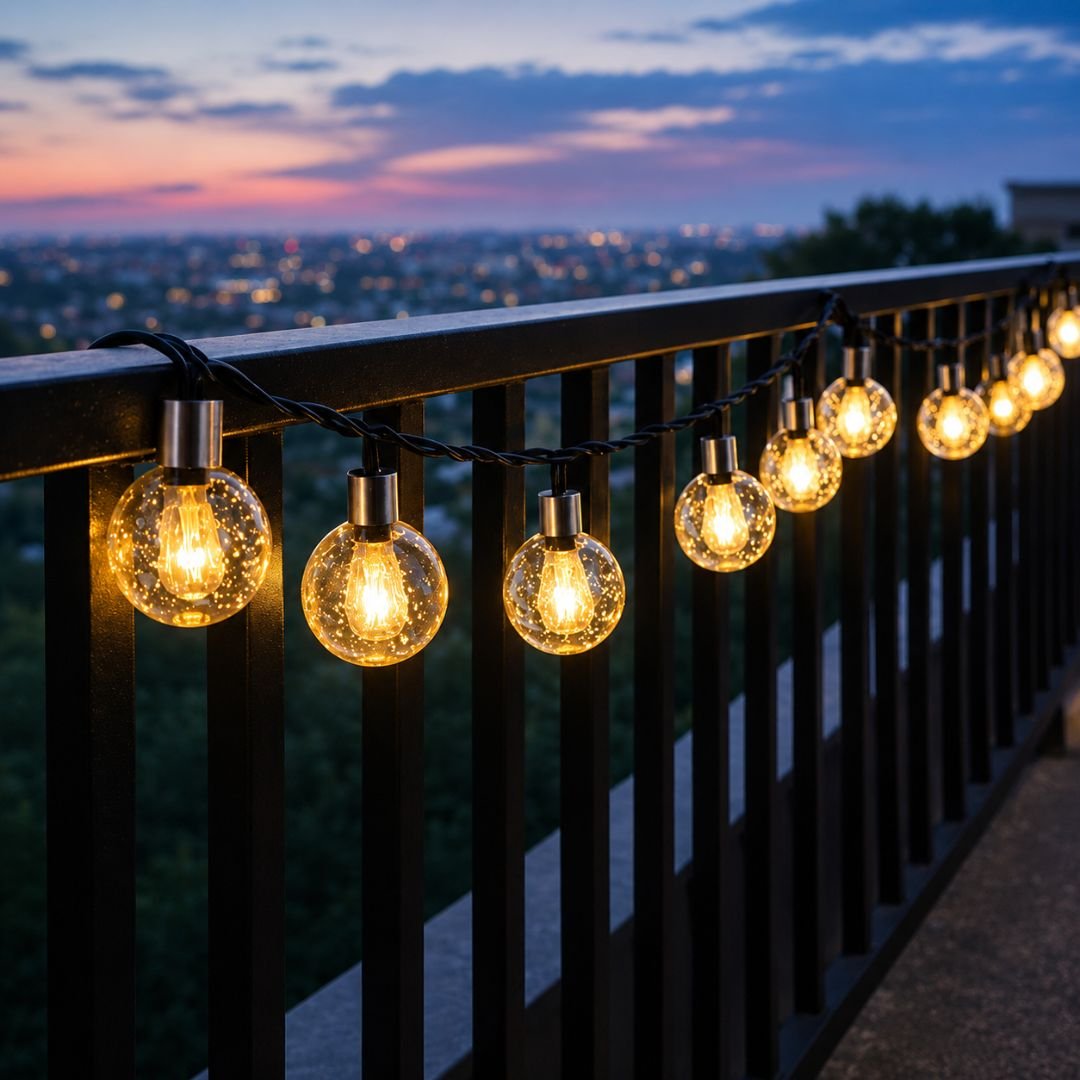 Saulės LED girlianda „Burbuliukai“ – 100 LED - Image 6